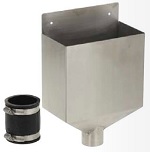 First Choice Stainless Steel Drain Tundish (408001)
